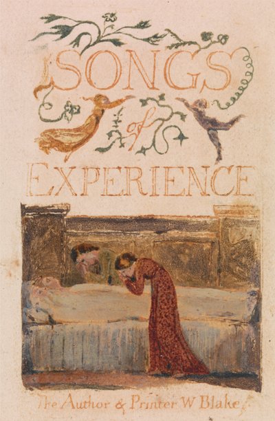 Songs of Innocence and of Experience, Plate 33, Experience Title Page (Bentley 29) by William Blake